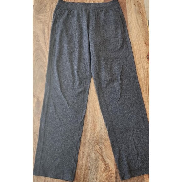 Lululemon Other - Lululemon Pants Mens Large Dark Gray Pull-On Drawstring Straight Leg Lounge